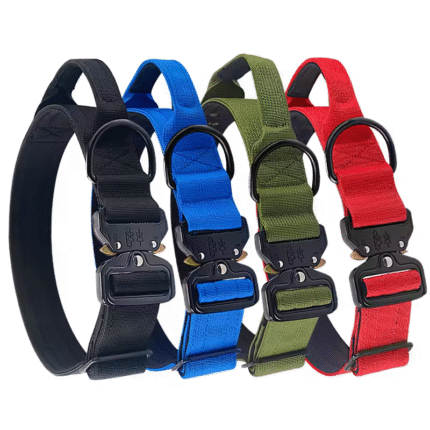 E#New Pet Collar, Explosion-proof Tactical Collar, Can Be Lifted and Held, Dog Collar, Dog Leash, Reflective Dog Collar