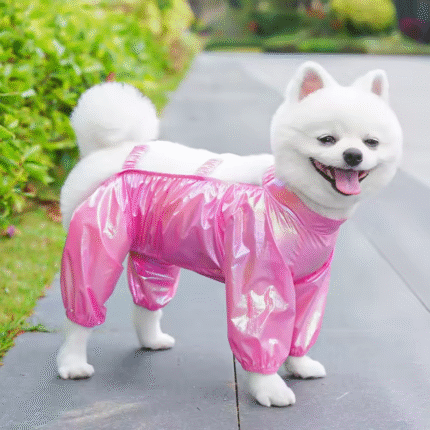 N#New Design Solid Polyester Dog & Cat Clothes-Four-Legged Pants for Spring Summer Dustproof & Dirtproof Lightweight Classic Style